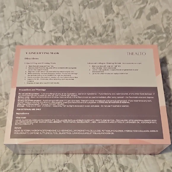 V-Line Lifting Mask - Pink - Picture 3 of 5